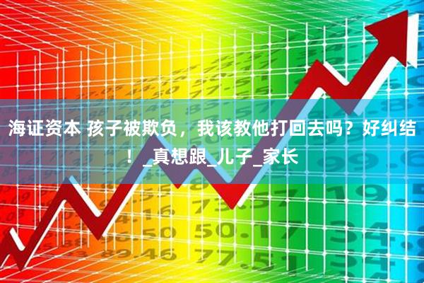 海证资本 孩子被欺负，我该教他打回去吗？好纠结！_真想跟_儿子_家长