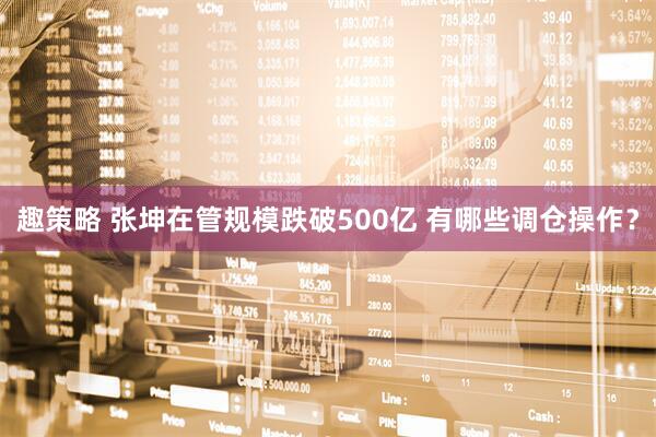 趣策略 张坤在管规模跌破500亿 有哪些调仓操作？