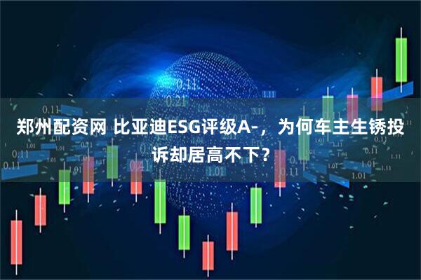 郑州配资网 比亚迪ESG评级A-,为何车主生锈投诉却居高不下?